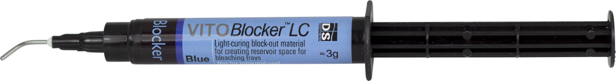 VITO Blocker LC — Light-Cured Block-Out Resin Kit (Blue, 3g × 6)