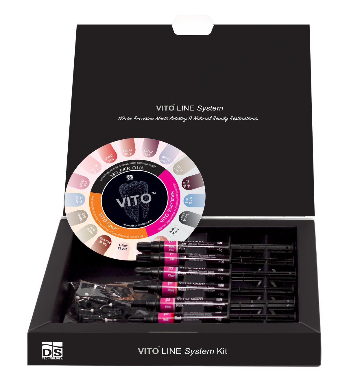 VITOGum STAIN — Light-Cured Gum Stain Refill (White 3g Syringe)