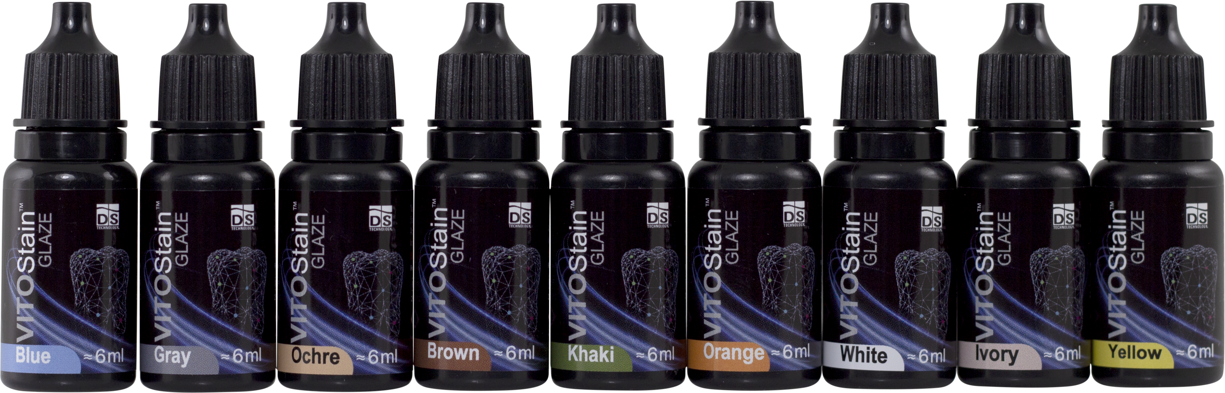 VITO Stain GLAZE Nano-filled Light-cured Characterization Stain 6ml