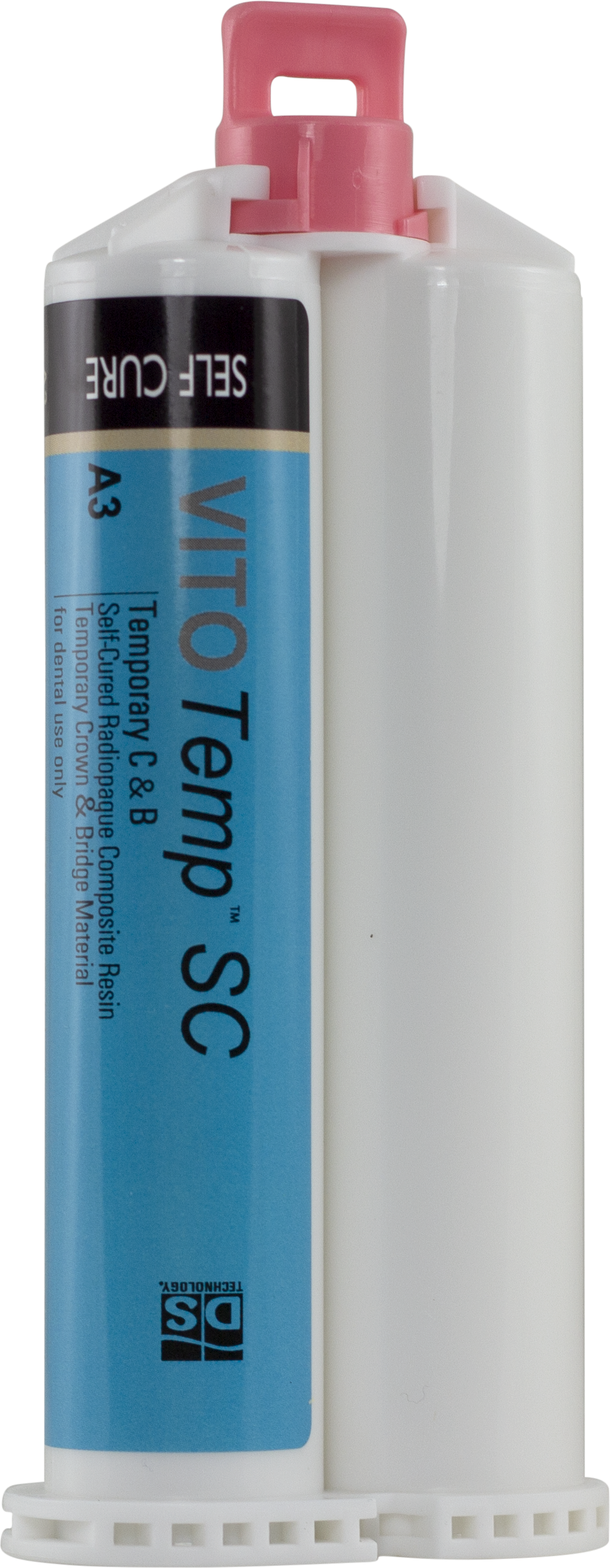 VITO Temp DC — Dual-Cure Temporary Crown & Bridge Material (A2 50ml Automix Cartridge)