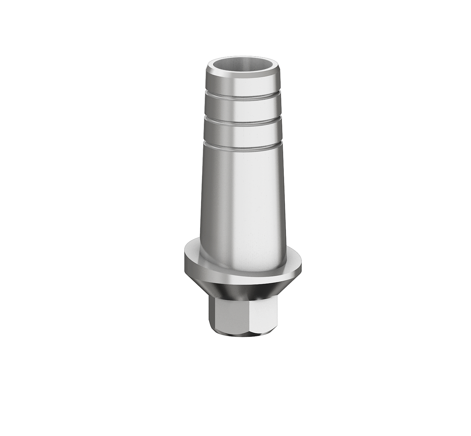DST IMPLANT — Straight Anatomic Titanium Abutment (Internal Hex System, 10-Pack)