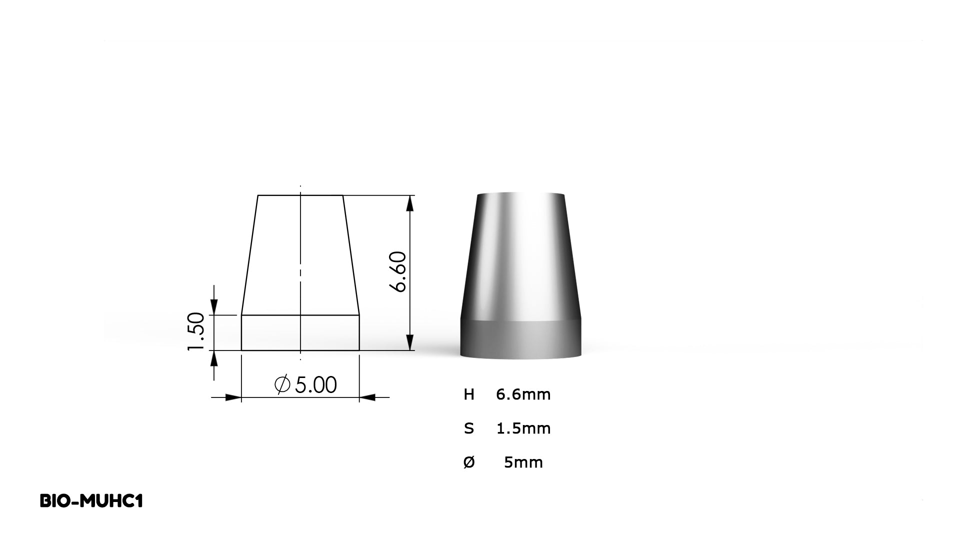 DST IMPLANT — Multi-Unit Healing Cap (Internal Hex System)
