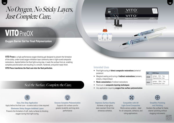 VITO Preox — Oxygen Barrier Gel for Final Polymerization