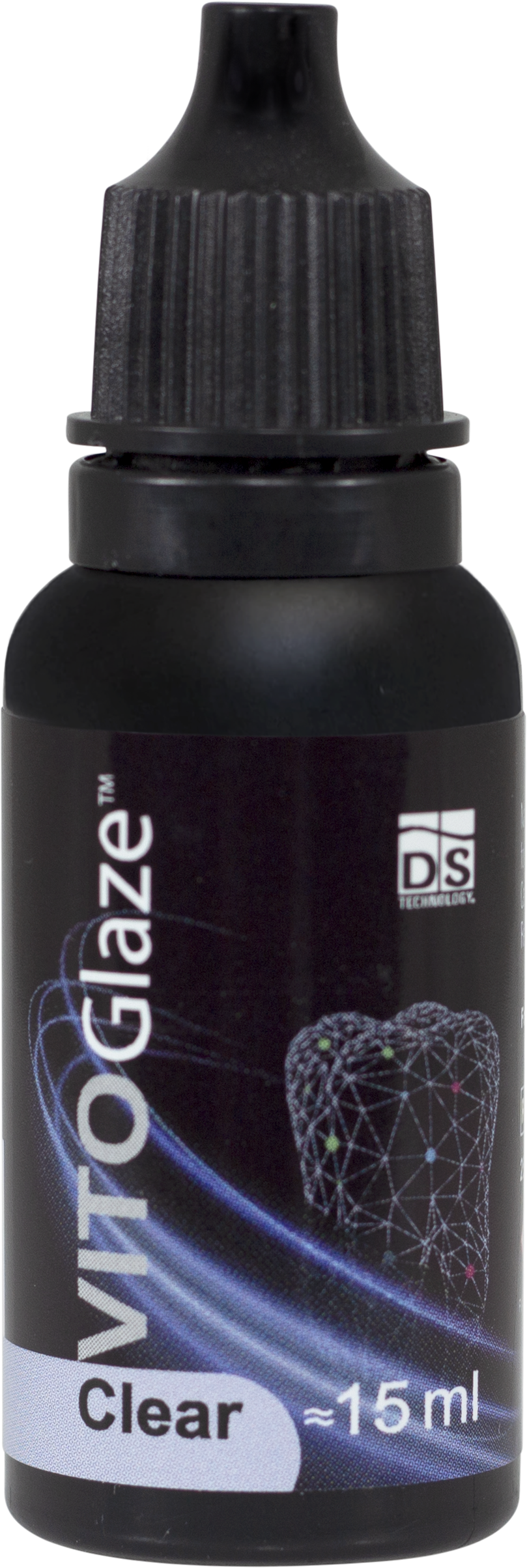 VITO Glaze — Light-Cured Denture Glaze (15ml Clear Bottle)