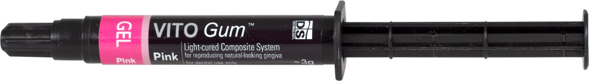 VITOGum STAIN — Light-Cured Gum Stain Refill (White 3g Syringe)