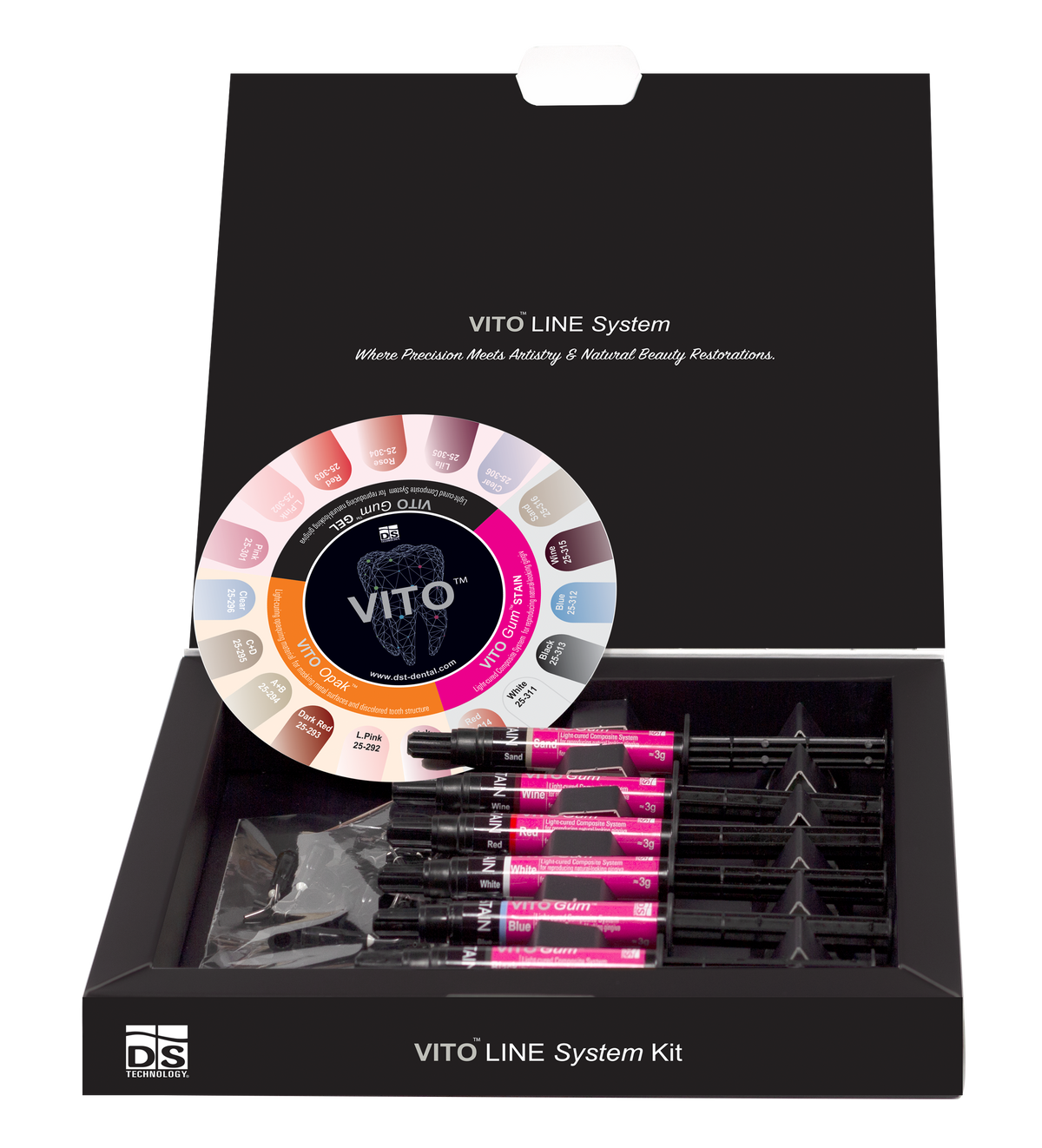 VITOGum STAIN — Light-Cured Gum Stain Refill (White 3g Syringe)
