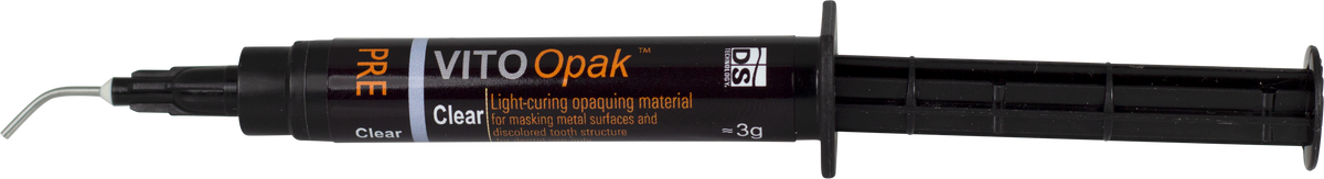 VITO Opak — Light-Cured Opaquing Material Refill (A+B 3g Syringe)