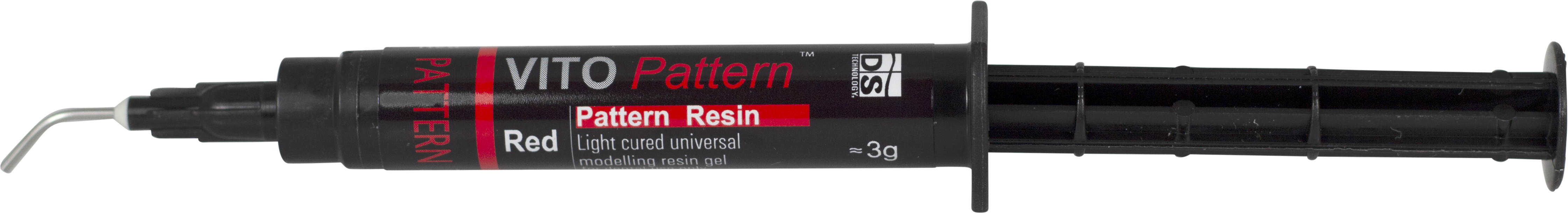 VITO Pattern — Light-Cured Pattern Resin Refill (Red 3g Syringe)