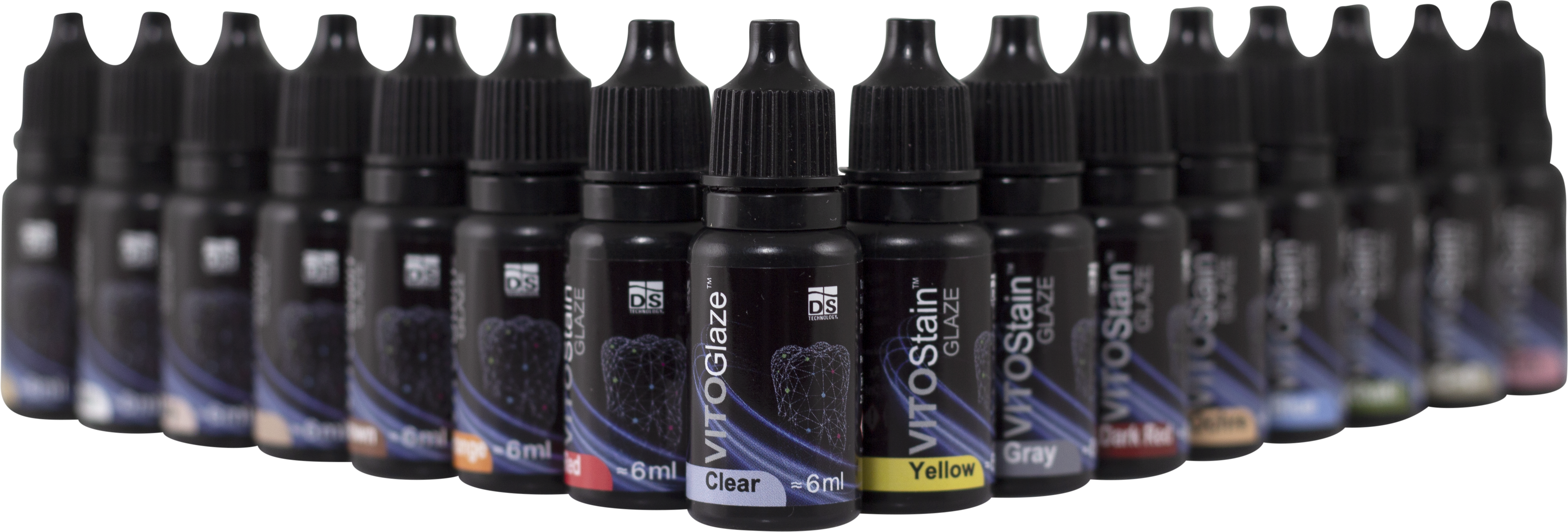 VITO Stain GLAZE — Nano-Filled Light-Cured Characterization Stain 6ml Bottle