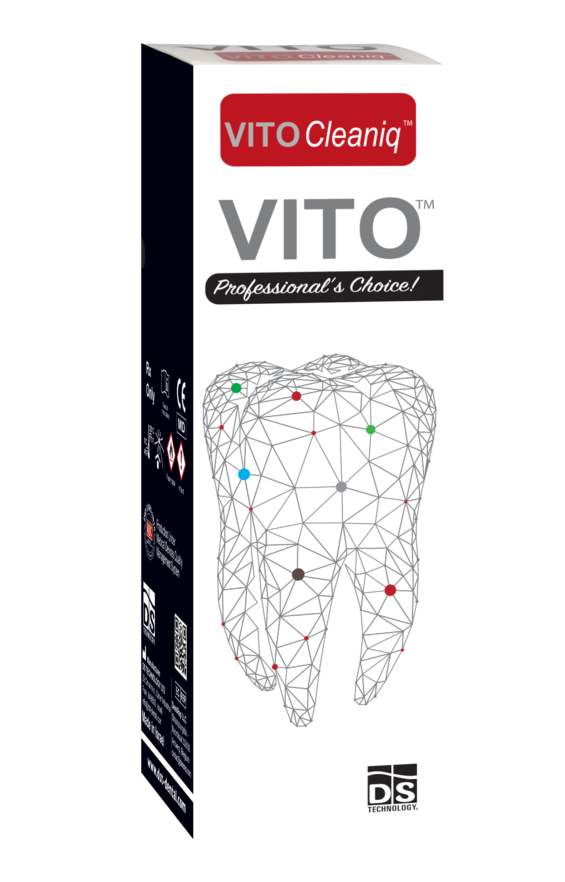 VITO Cleaniq — Denture & Instrument Cleaner Spray (50ml Clear)