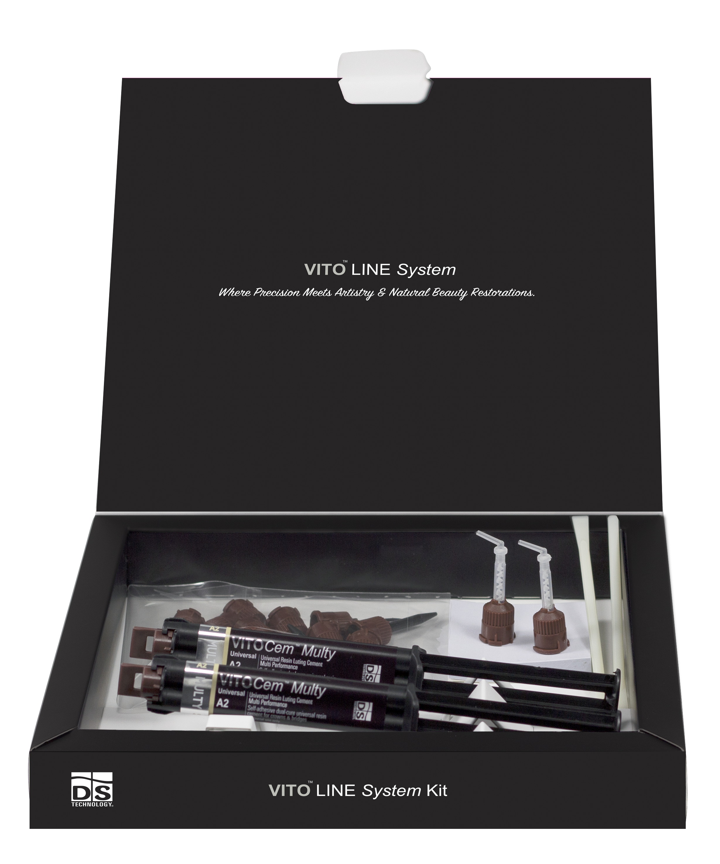 VITO Cem MULTY — Universal Dual-Cure Resin Cement (A2 Universal 5ml × 2 Automix)