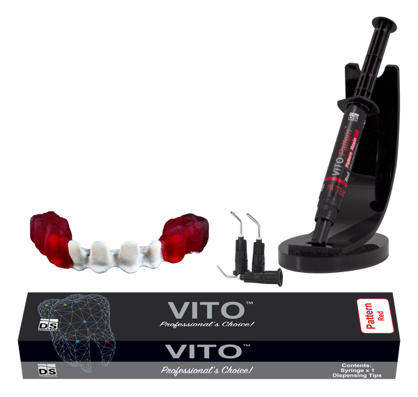 VITO Pattern — Red (3g Syringe)