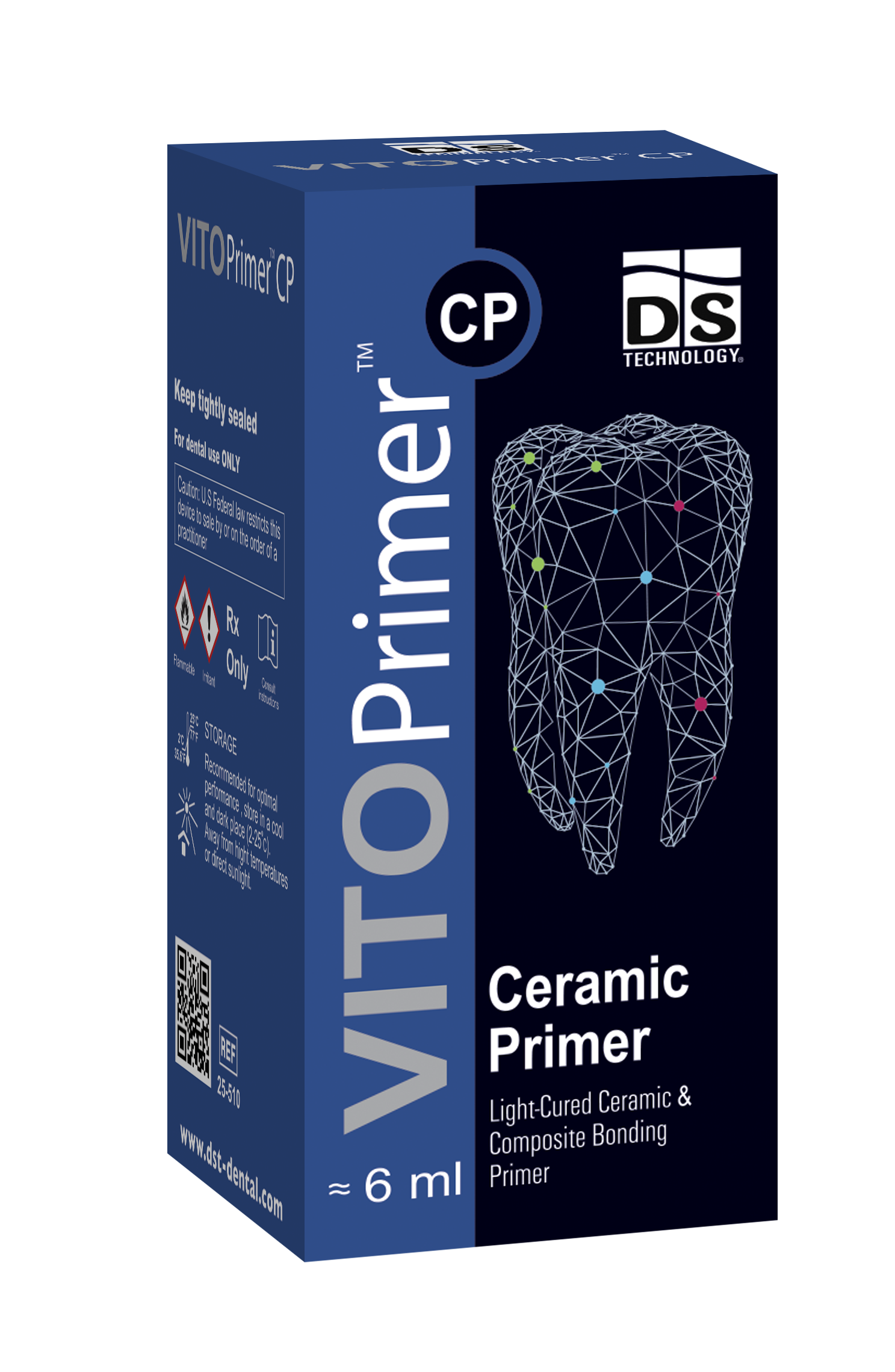 VITO Primer CP — Light-Cured Ceramic & Composite Bonding Primer (6ml Bottle)