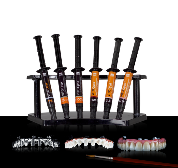 VITO Opak Light-Curing Opaquing Material - 3g Syringe, Dispensing Tip Needle x 3, Light-protective cap x 1