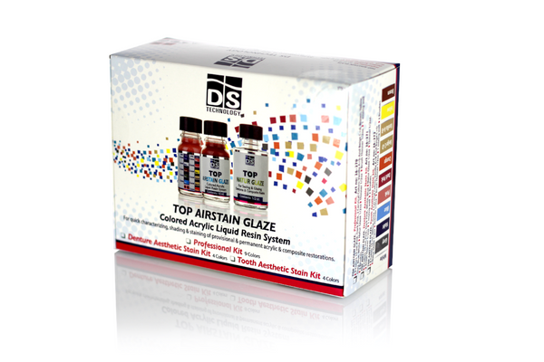 Top Airstain Glaze - Tooth Aesthetic Kit
